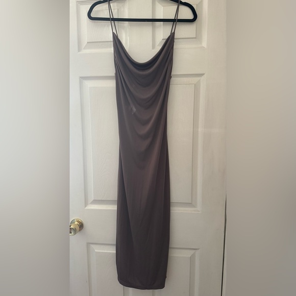 Zara midi brown dress - Picture 2 of 5
